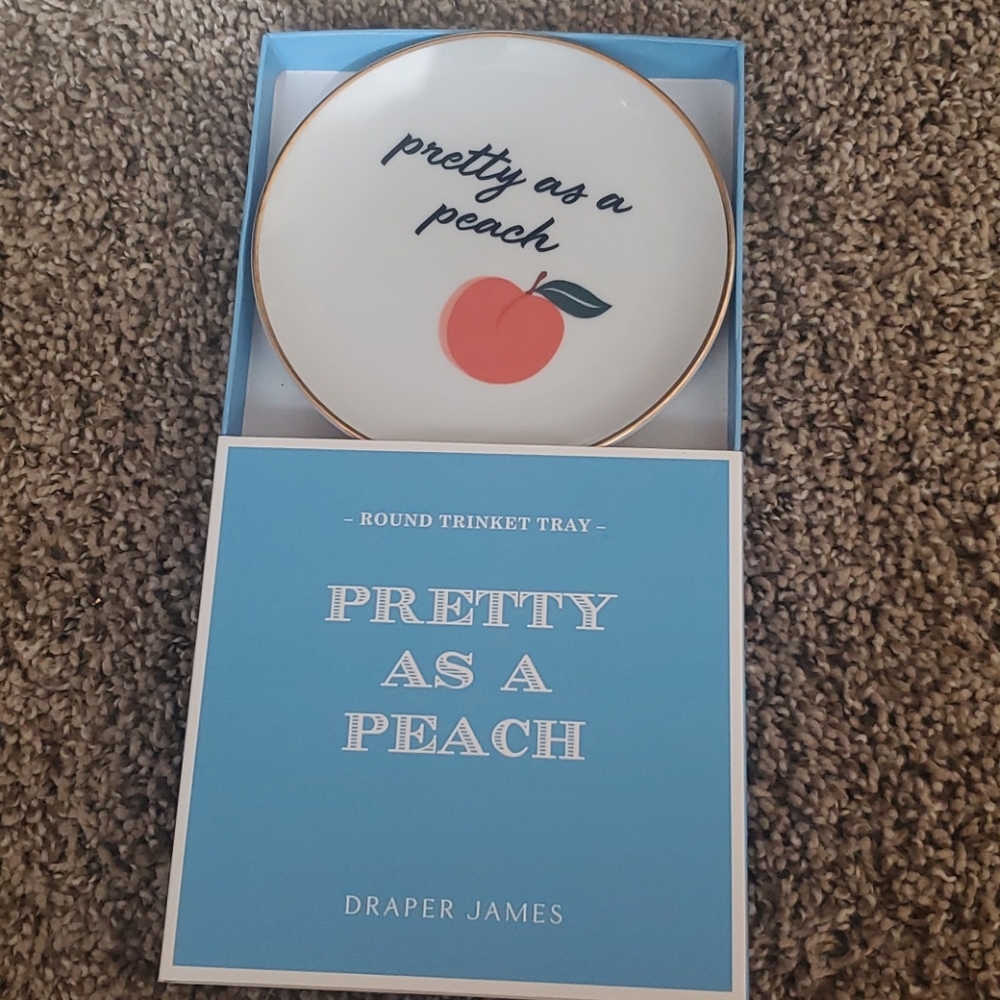Nwt Draper James round trinket tray